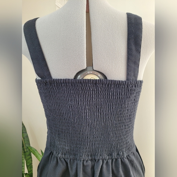 Abercrombie & Fitch Navy Jumpsuit size large & tall - Picture 7 of 9